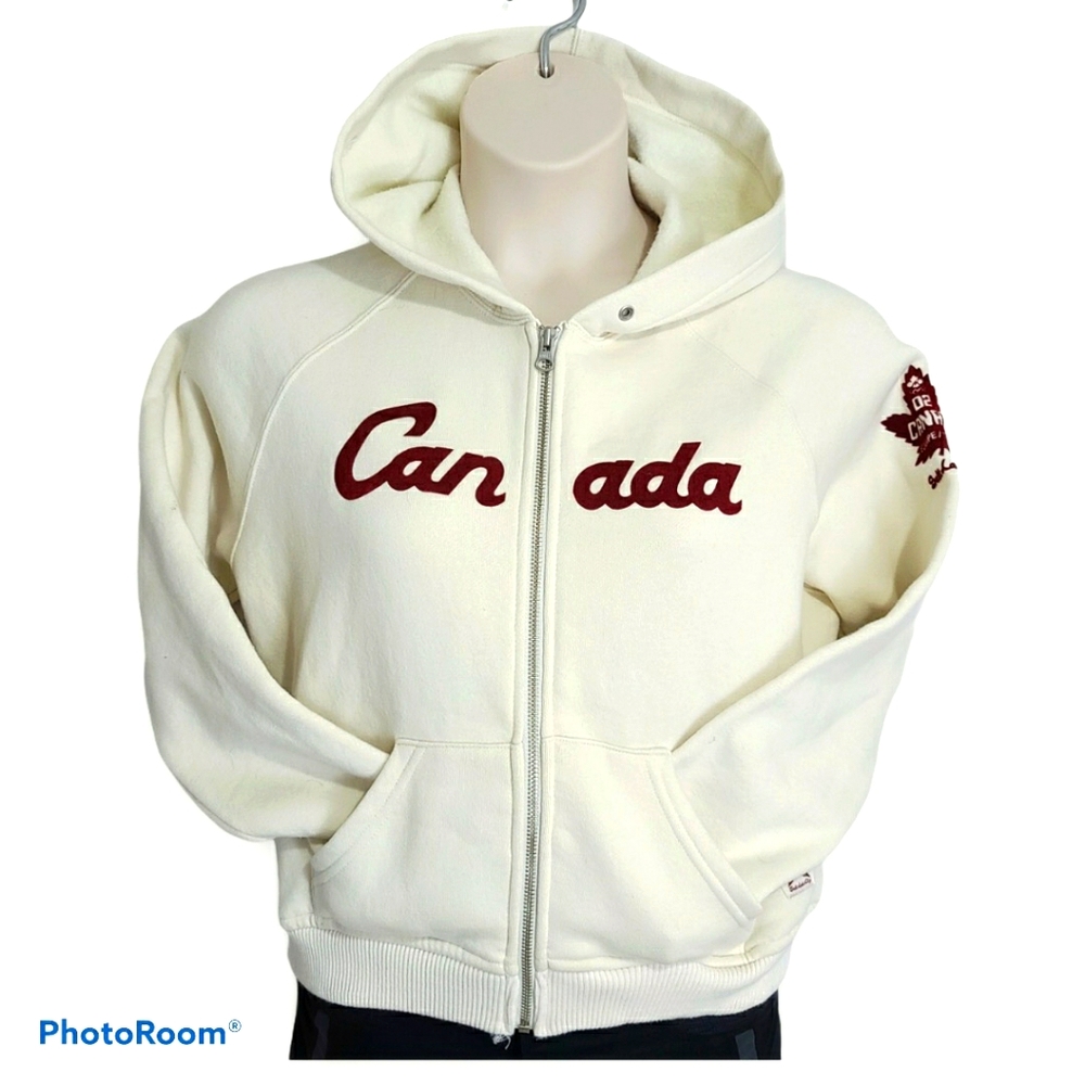Roots Hoodie Sweater Canada Limited Rare O…